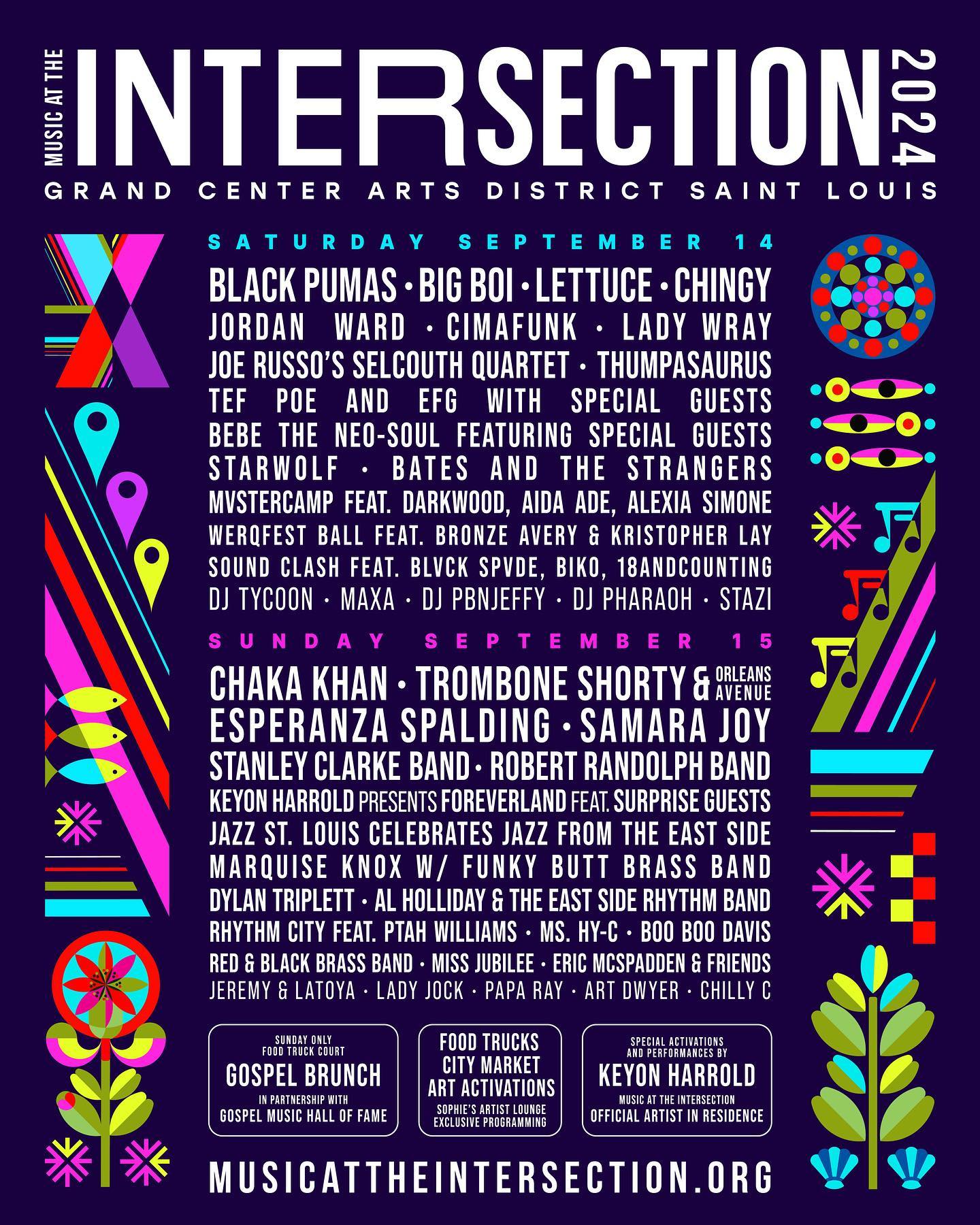 Music at the Intersection 2024 poster