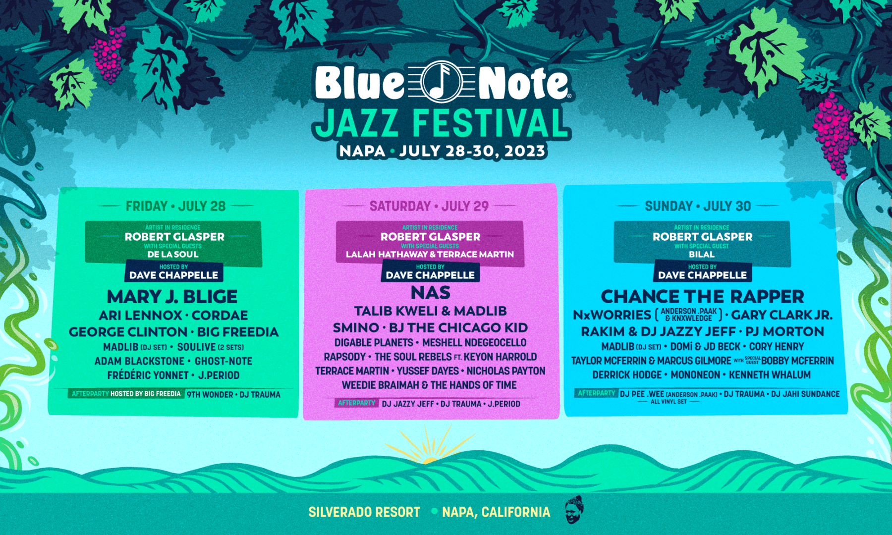 Blue Note Jazz Festival — Napa poster