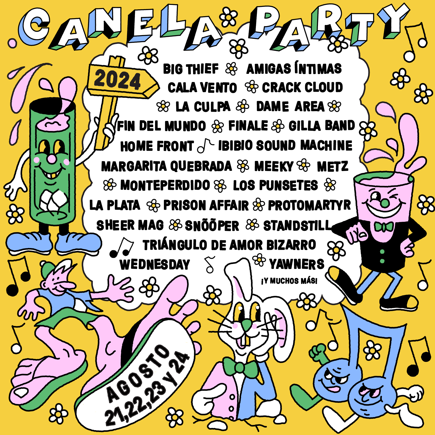 Canela Party poster