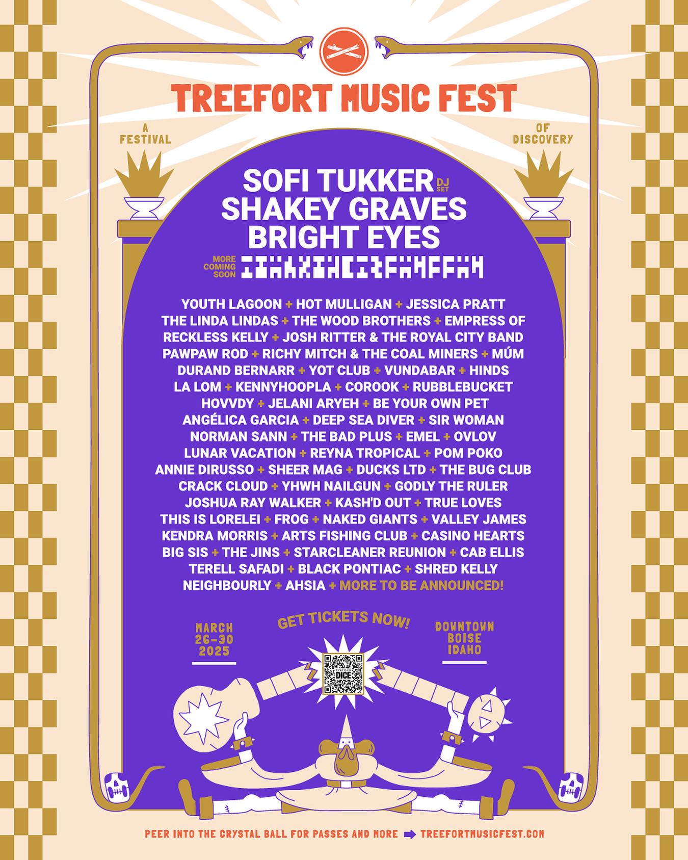 Treefort 2024 poster