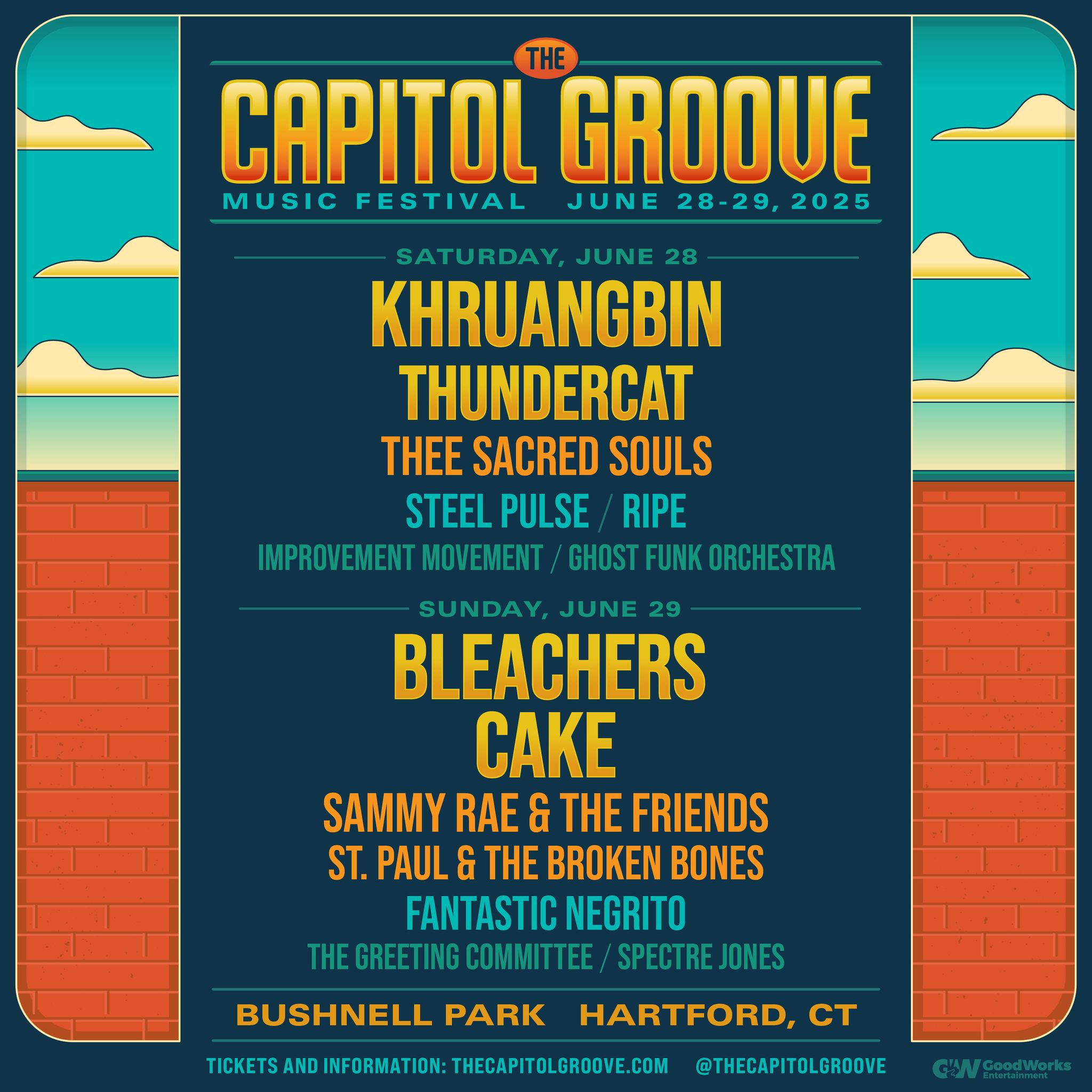The Capitol Groove 2025 poster