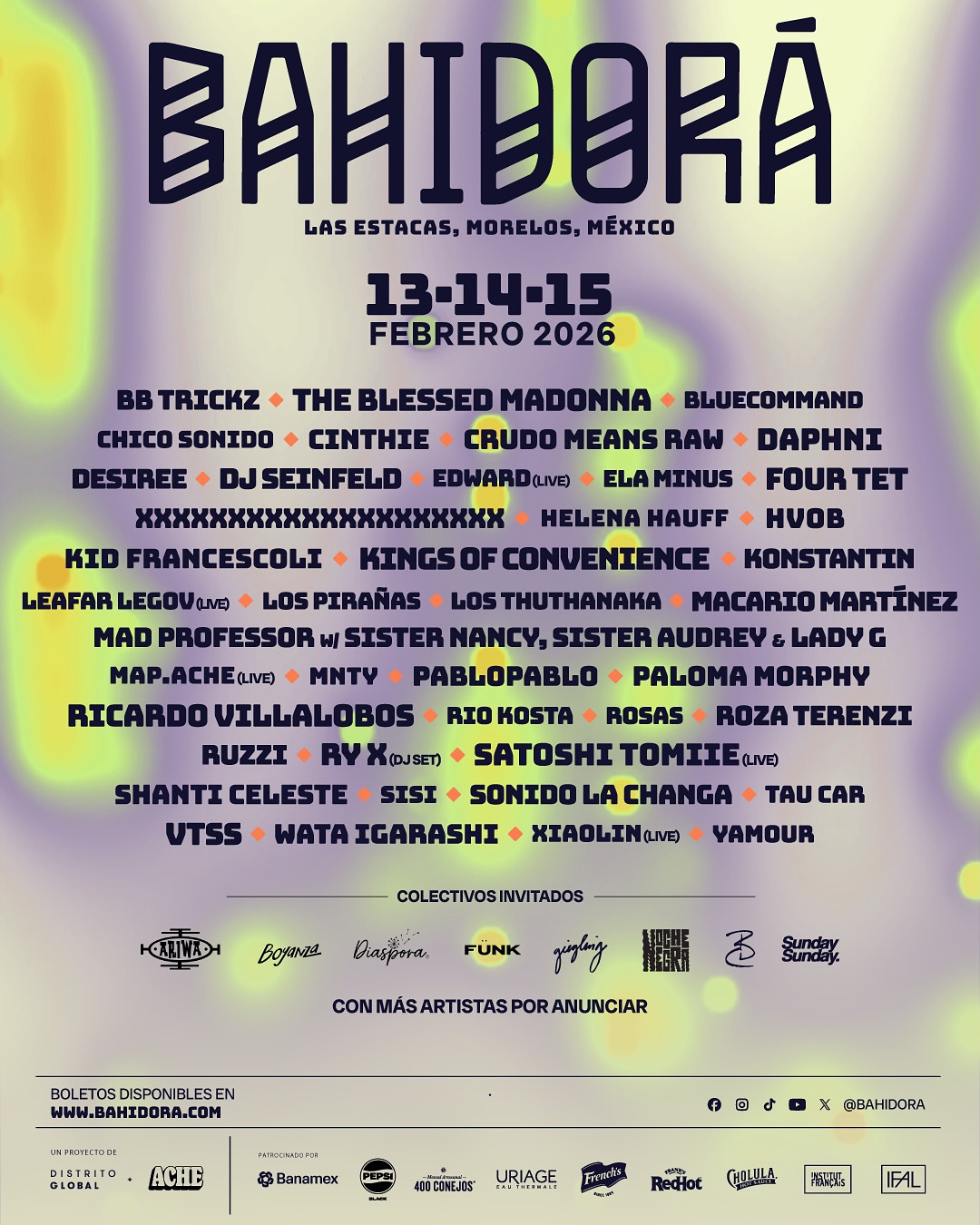 Bahidorá 2026 poster