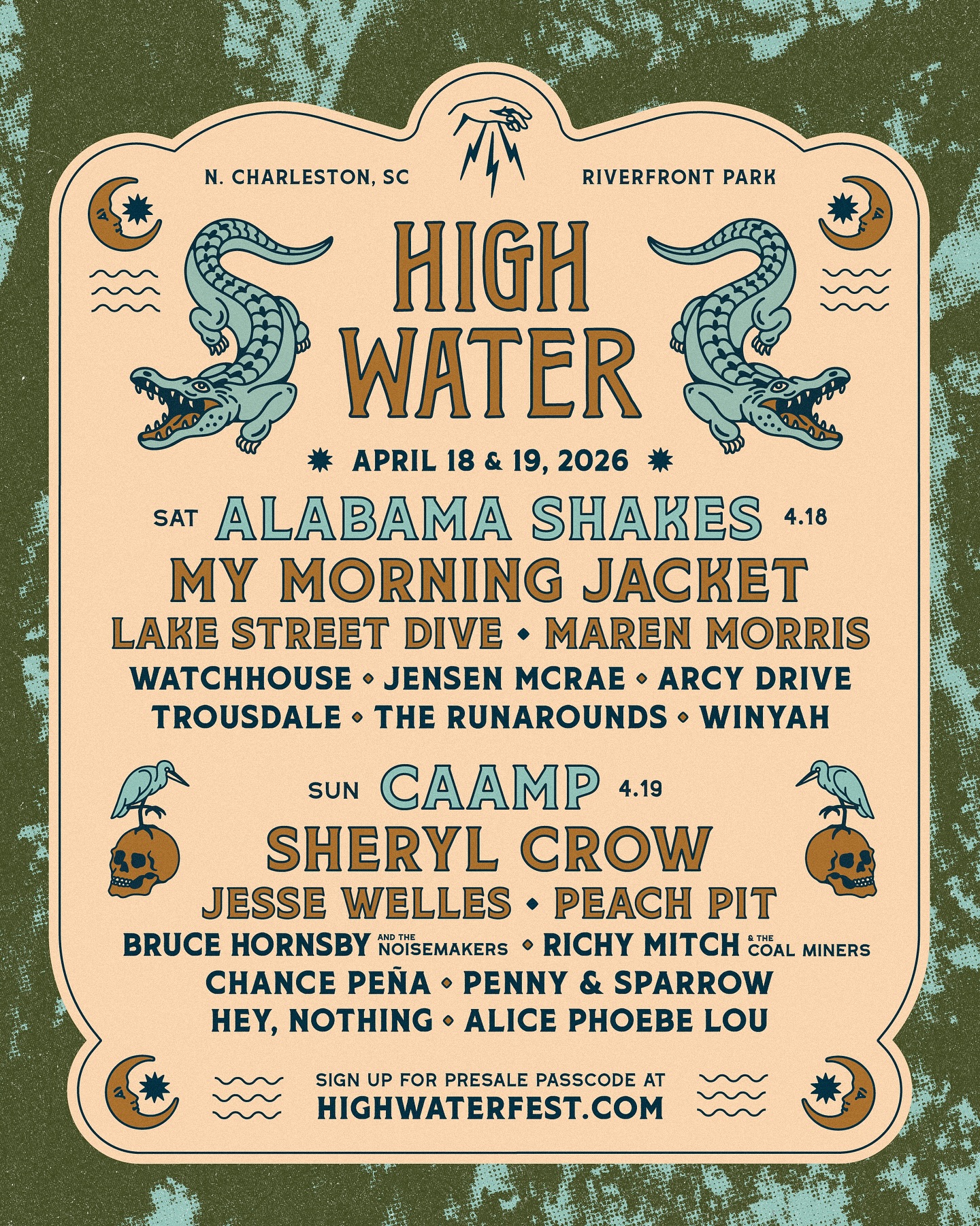 High Water Fest 2026 poster