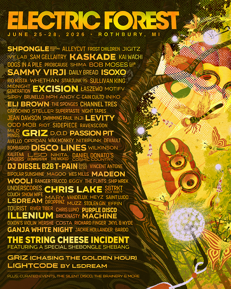 Electric Forest 2026 poster
