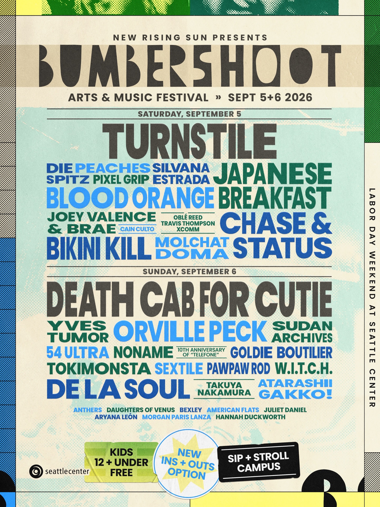 Bumbershoot 2026 poster