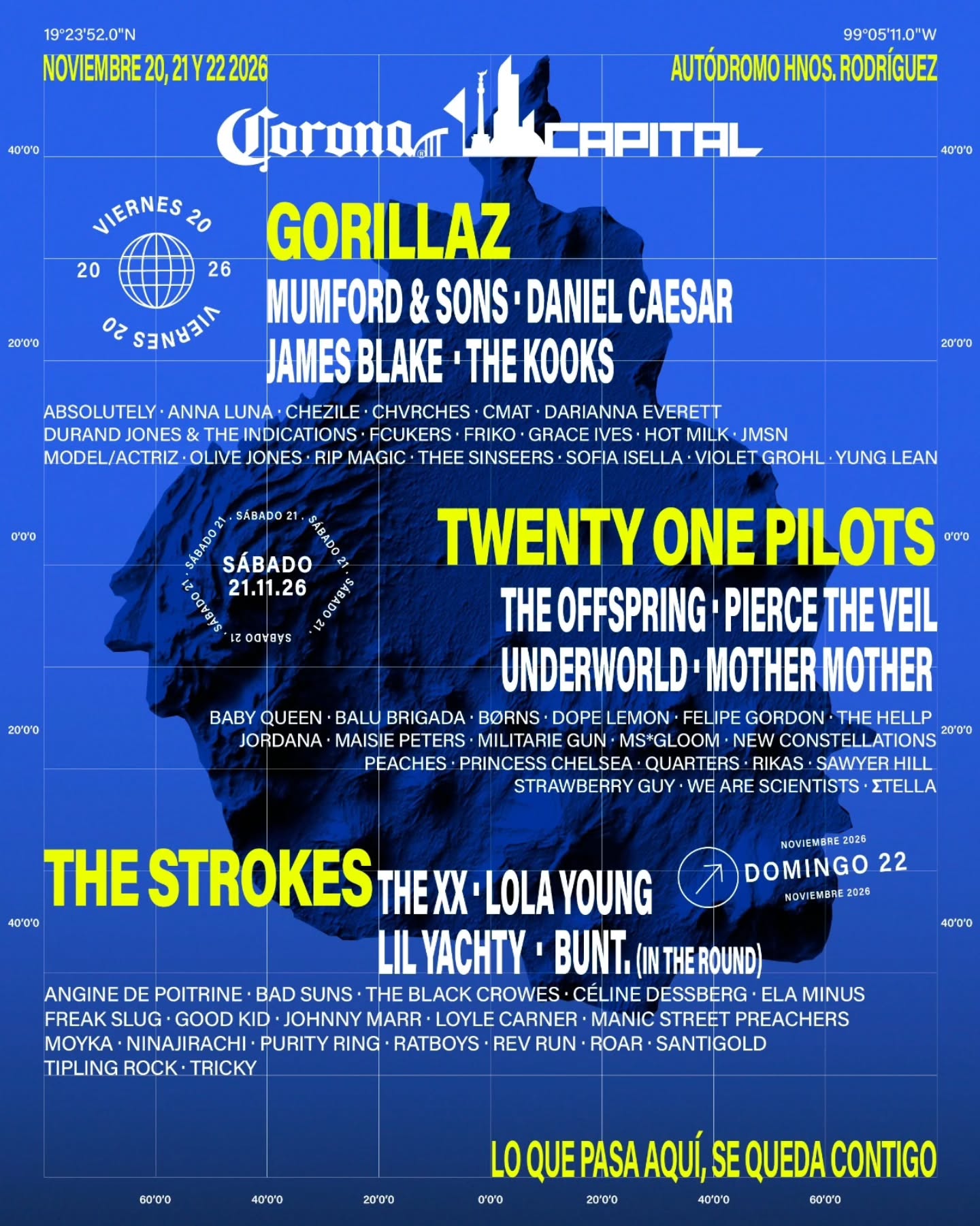 Corona Capital 2026 poster