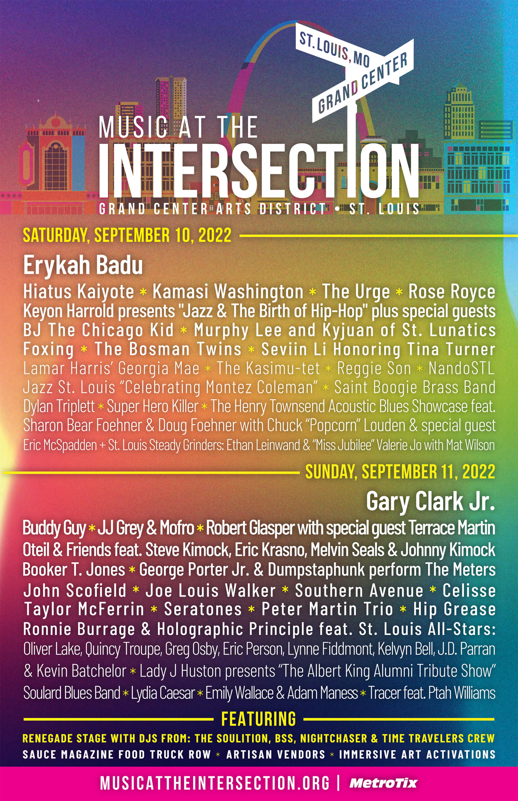 Music at the Intersection poster