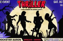 Thriller Night with DJ Rockstar Aaron *RSVP FOR FREE ENTRY!*
