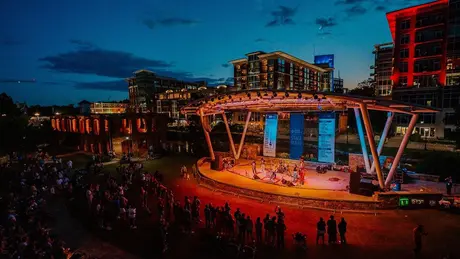 Fall for Greenville scene