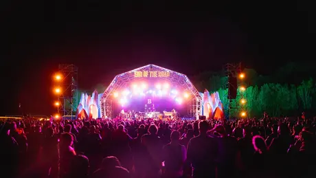 End of the Road festival scene