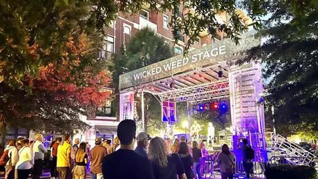 Fall for Greenville scene