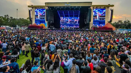 corona capital scene