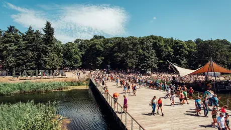 Latitude festival scene