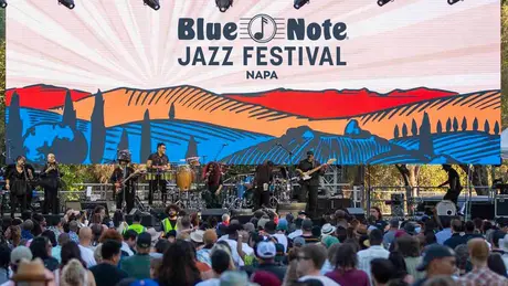 Blue Note Jazz Festival — Napa scene