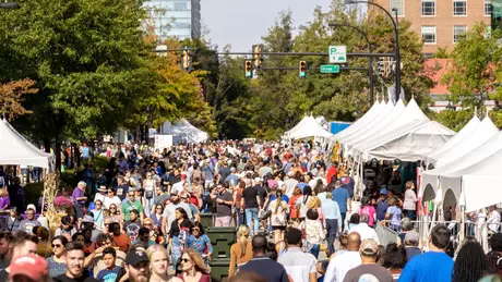 Fall for Greenville scene