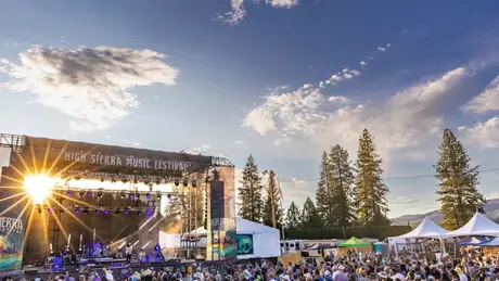 High Sierra Music Festival scene