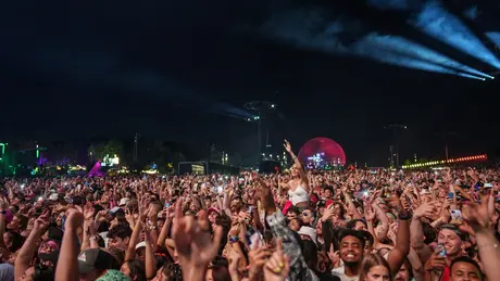 Osheaga scene