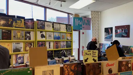 Front room at Harvest Records