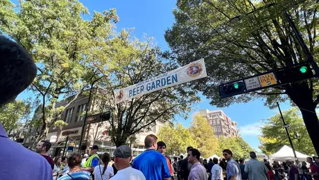 Fall for Greenville scene