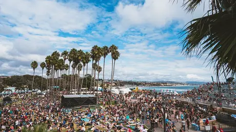crowd scene at ohana fest