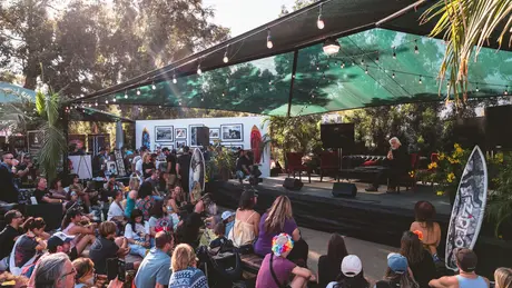 storytelling session at ohana fest