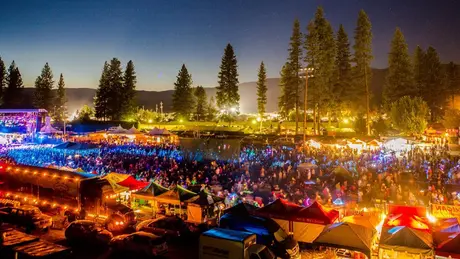 High Sierra Music Festival scene