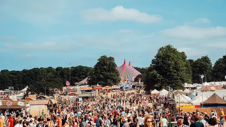Latitude festival scene
