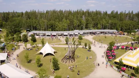 Winnipeg Folk Festival scene