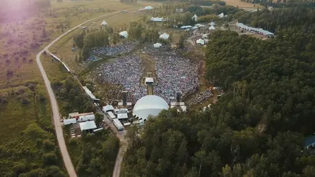 Winnipeg Folk Festival scene