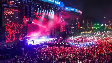 Osheaga scene