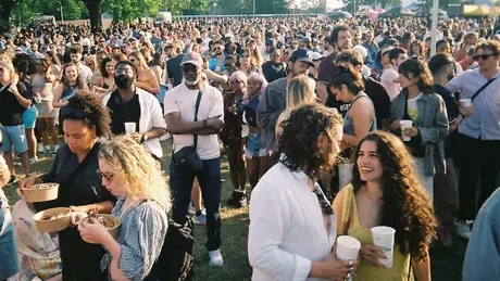 Cross The Tracks festival scene