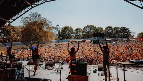 Wide Awake festival scene