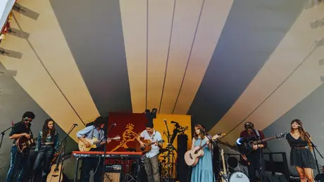 Edmonton Folk Music Festival scene