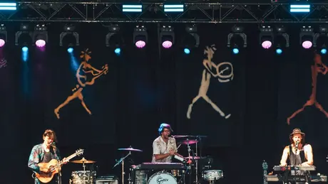 Edmonton Folk Music Festival scene