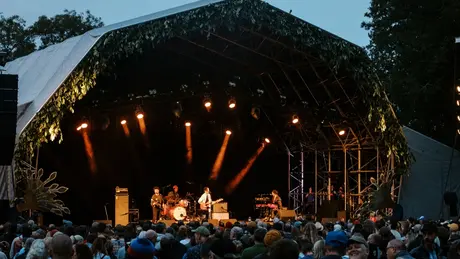 End of the Road festival scene
