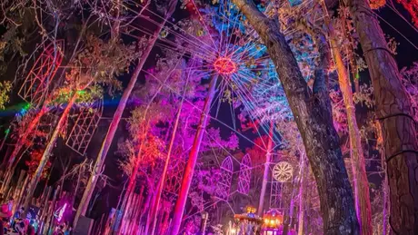 Hulaween scene